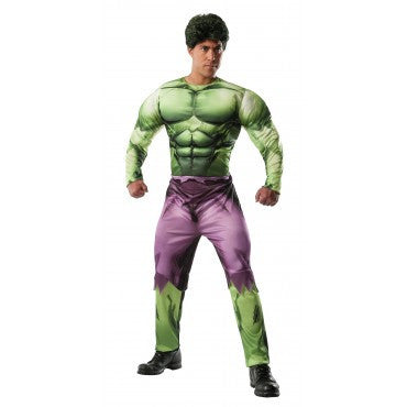 Mens Avengers Deluxe Hulk Costume - Rubies Costumes & Accessories - HalloweenCostumes4U.com - Adult Costumes