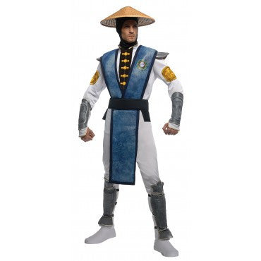 Mens Mortal Kombat Deluxe Raiden Costume - Rubies Costumes & Accessories - HalloweenCostumes4U.com - Adult Costumes