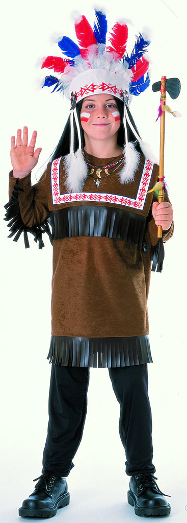 Boys Cherokee Warrior Costume - Rubies Costumes & Accessories - HalloweenCostumes4U.com - Kids Costumes