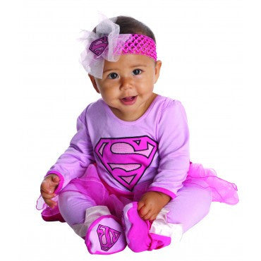 Infants Supergirl Costume - HalloweenCostumes4U.com - Infant & Toddler Costumes