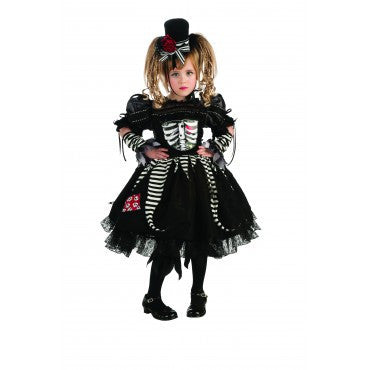 Girls Bones Costume - Rubies Costumes & Accessories - HalloweenCostumes4U.com - Kids Costumes