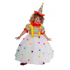 Girls Candy Clown Costume