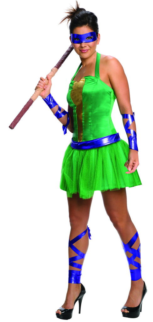 Womens/Teens Ninja Turtles Donatello Costume - Rubies Costumes & Accessories - HalloweenCostumes4U.com - Adult Costumes
