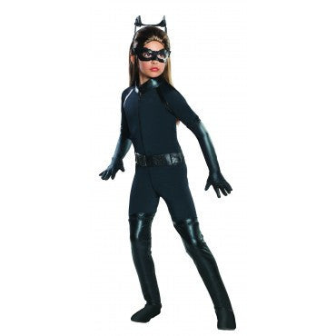 Girls Batman Deluxe Catwoman Costume - HalloweenCostumes4U.com - Kids Costumes