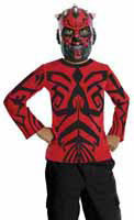 Boys Star Wars Darth Maul Shirt and Mask - Rubies Costumes & Accessories - HalloweenCostumes4U.com - Kids Costumes