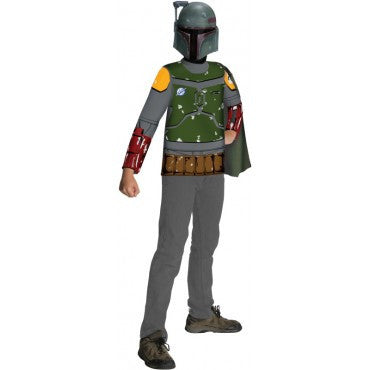 Boys Star Wars Boba Fett Shirt and Mask Set - Rubies Costumes & Accessories - HalloweenCostumes4U.com - Kids Costumes