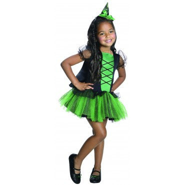 Girls Wizard of Oz Wicked Witch of the West Tutu Costume - HalloweenCostumes4U.com - Kids Costumes