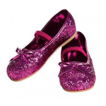 Kids Pink Glitter Flats - Rubies Costumes & Accessories - HalloweenCostumes4U.com - Accessories