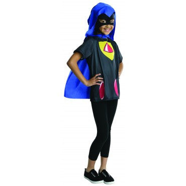 Girls Teen Titans Go Raven Costume Top - HalloweenCostumes4U.com - Kids Costumes