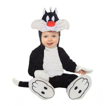 Infants Looney Tunes Sylvester Cat Costume - HalloweenCostumes4U.com - Infant & Toddler Costumes