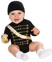 Infants Michael Jackson Military Onesie - HalloweenCostumes4U.com - Infant & Toddler Costumes