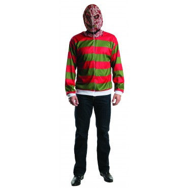 Mens/Teens Nightmare on Elm Street Freddy Krueger Hoodie - Rubies Costumes & Accessories - HalloweenCostumes4U.com - Adult Costumes