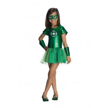 Girls Green Lantern Tutu Costume - Rubies Costumes & Accessories - HalloweenCostumes4U.com - Kids Costumes