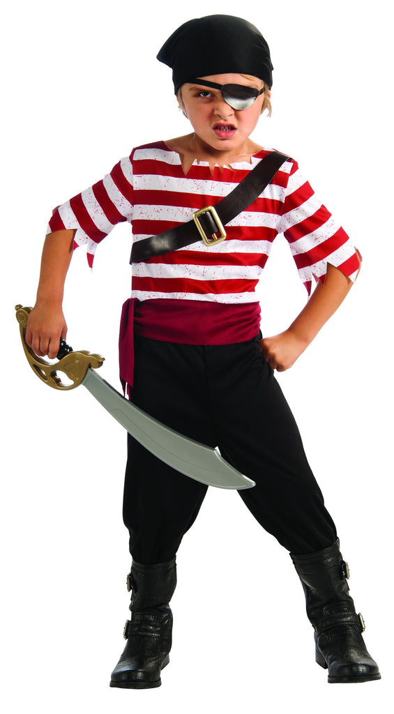 Boys Black Jack the Pirate Costume - Rubies Costumes & Accessories - HalloweenCostumes4U.com - Kids Costumes