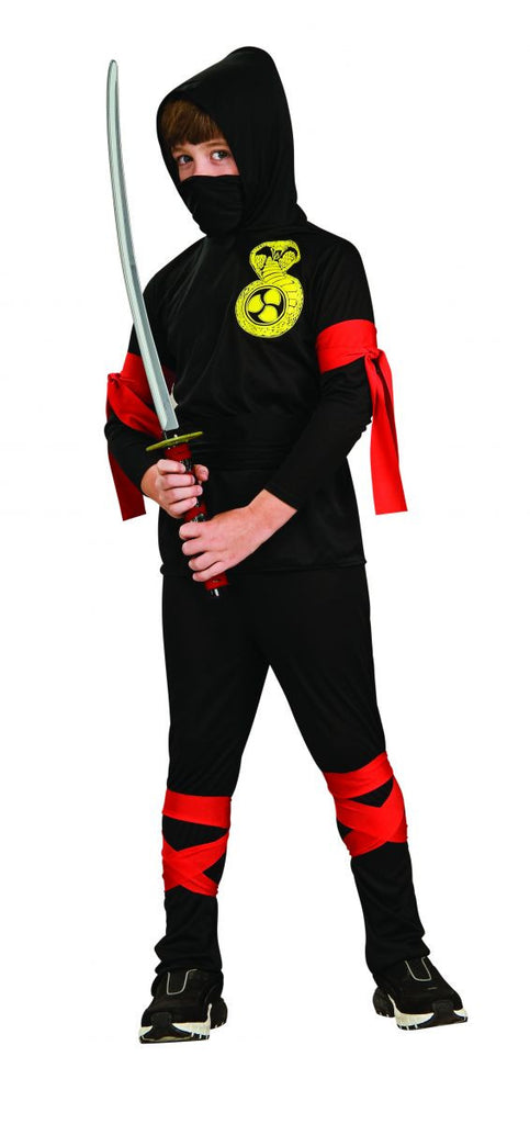 Boys Black Ninja Costume