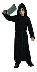 Peignoir d'horreur noir pour enfants