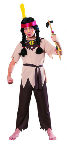 Boys Native American Warrior Costume - Rubies Costumes & Accessories - HalloweenCostumes4U.com - Kids Costumes