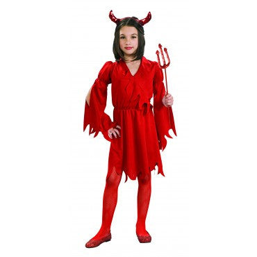 Girls Devil Costume - Rubies Costumes & Accessories - HalloweenCostumes4U.com - Kids Costumes