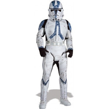 Boys Star Wars Deluxe Clone Trooper Costume - Rubies Costumes & Accessories - HalloweenCostumes4U.com - Kids Costumes