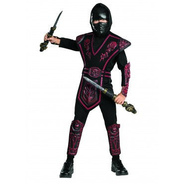 Boys Red Skull Warrior Ninja Costume - Rubies Costumes & Accessories - HalloweenCostumes4U.com - Kids Costumes