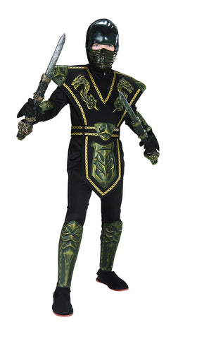 Boys Dragon Warrior Ninja Costume