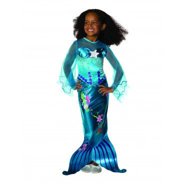 Girls Magical Mermaid Costume - HalloweenCostumes4U.com - Kids Costumes