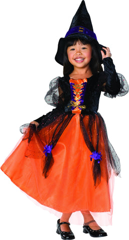 Toddlers/Kids Pretty Witch Costume - Rubies Costumes & Accessories - HalloweenCostumes4U.com - Kids Costumes