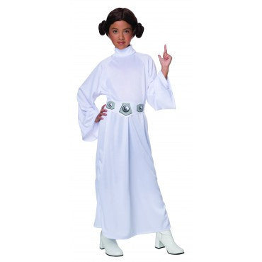 Girls Star Wars Deluxe Princess Leia Costume - Rubies Costumes & Accessories - HalloweenCostumes4U.com - Kids Costumes