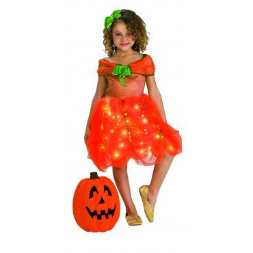 Girls Pumpkin Princess Costume - Rubies Costumes & Accessories - HalloweenCostumes4U.com - Kids Costumes