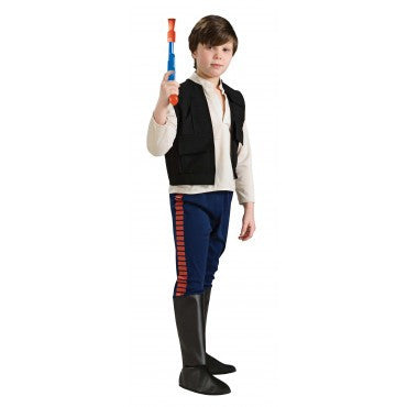 Boys Star Wars Deluxe Han Solo Costume - Rubies Costumes & Accessories - HalloweenCostumes4U.com - Kids Costumes