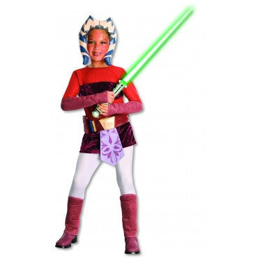 Girls Star Wars Deluxe Ahsoka Costume - Rubies Costumes & Accessories - HalloweenCostumes4U.com - Kids Costumes