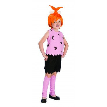 Girls Flintstones Pebbles Flinstone Costume - HalloweenCostumes4U.com - Kids Costumes
