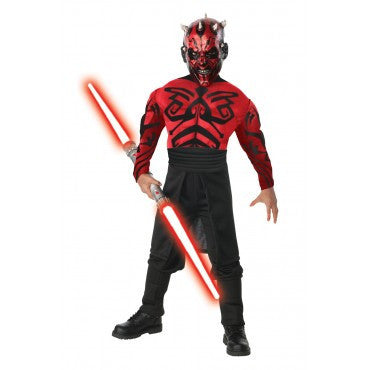 Boys Star Wars Deluxe Darth Maul Costume - Rubies Costumes & Accessories - HalloweenCostumes4U.com - Kids Costumes