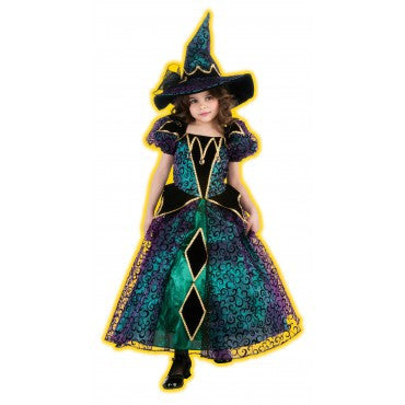 Girls Radiant Witch Costume - Rubies Costumes & Accessories - HalloweenCostumes4U.com - Kids Costumes