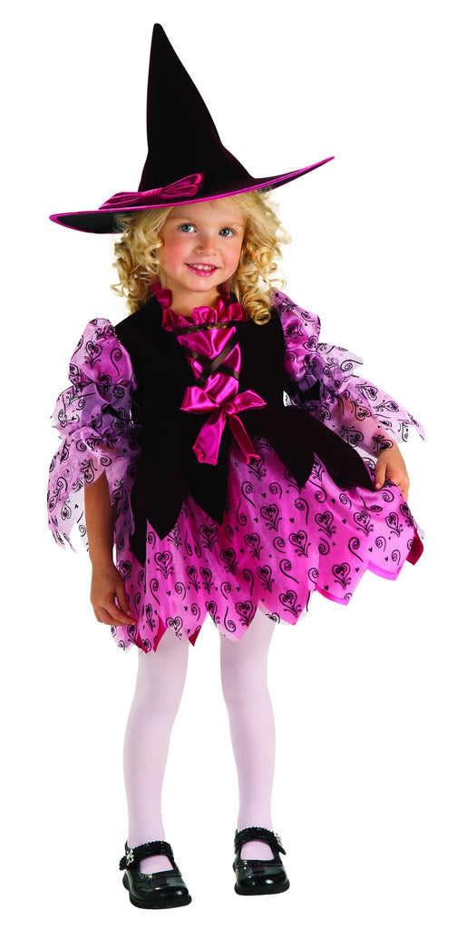 Toddlers Pink Witch Costume - Rubies Costumes & Accessories - HalloweenCostumes4U.com - Kids Costumes