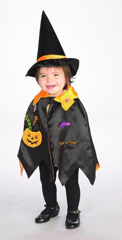 Toddler Pumpkin Cape - Rubies Costumes & Accessories - HalloweenCostumes4U.com - Kids Costumes