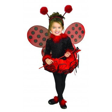 Girls Deluxe Ladybug Costume - Rubies Costumes & Accessories - HalloweenCostumes4U.com - Kids Costumes