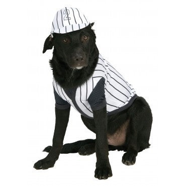 Pets Baseball Player Costume - Rubies Costumes & Accessories - HalloweenCostumes4U.com - Pet Costumes & Accessories