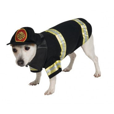 Pets Firefighter Costume - Rubies Costumes & Accessories - HalloweenCostumes4U.com - Pet Costumes & Accessories