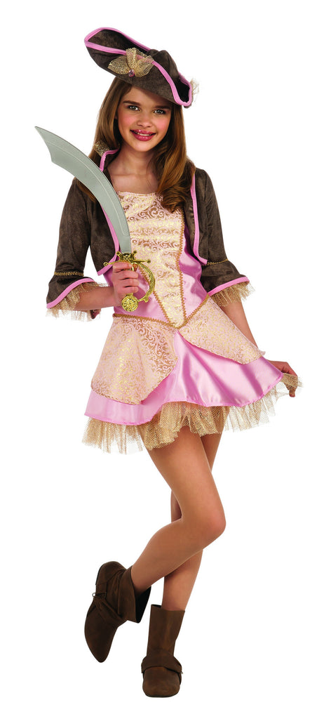 Teens Pale Pink Pirate Costume - Rubies Costumes & Accessories - HalloweenCostumes4U.com - Adult Costumes