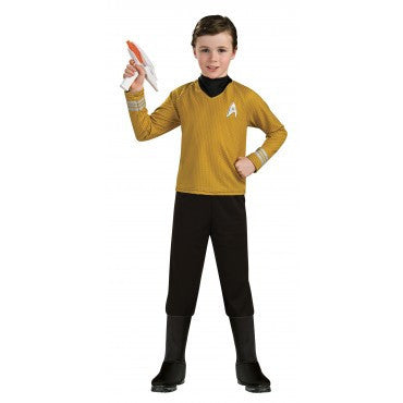 Boys Star Trek Deluxe Captain Kirk Costume - HalloweenCostumes4U.com - Kids Costumes