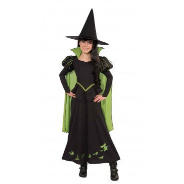 Girls Wizard of Oz Wicked Witch Of The West Costume - HalloweenCostumes4U.com - Kids Costumes