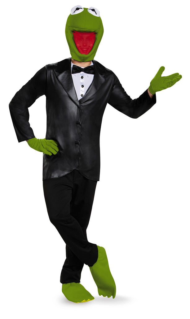 Mens Muppets Deluxe Formal Kermit Costume - Disguise Costumes & Accessories - HalloweenCostumes4U.com - Adult Costumes