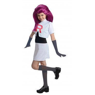Girls Pokemon Team Rocket Jessie Costume - Rubies Costumes & Accessories - HalloweenCostumes4U.com - Kids Costumes