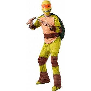 Boys Ninja Turtles Michelangelo Costume - Rubies Costumes & Accessories - HalloweenCostumes4U.com - Kids Costumes