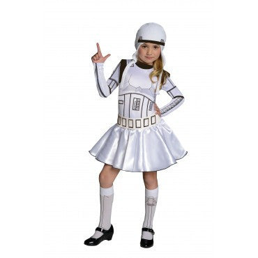 Girls Star Wars Storm Trooper Costume - Rubies Costumes & Accessories - HalloweenCostumes4U.com - Kids Costumes