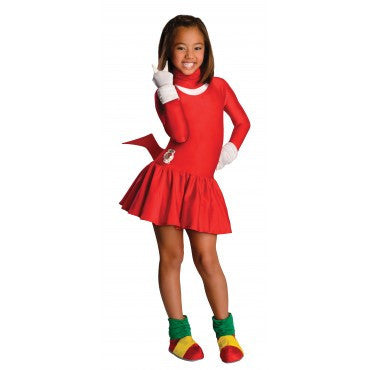 Girls Sonic Knuckles Costume - Rubies Costumes & Accessories - HalloweenCostumes4U.com - Kids Costumes