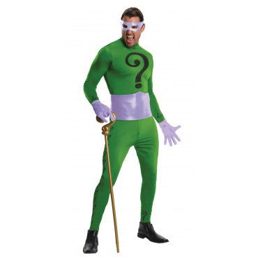 Mens Batman The Riddler Costume - Grand Heritage Collection - Rubies Costumes & Accessories - HalloweenCostumes4U.com - Adult Costumes