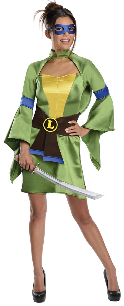 Womens/Teens Leonardo Ninja Turtle Costume - Rubies Costumes & Accessories - HalloweenCostumes4U.com - Adult Costumes
