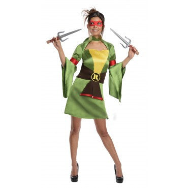 Womens/Teens Ninja Turtles Raphael Kimono - Rubies Costumes & Accessories - HalloweenCostumes4U.com - Adult Costumes